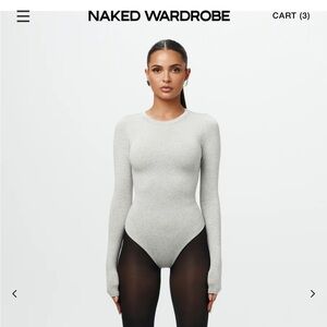 NW SCULPT CREWNECK BODYSUIT